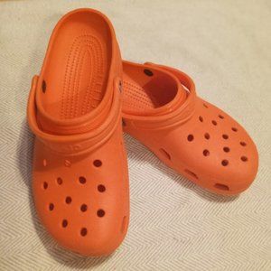 Crocs Orange Slip On Shoes Men's size 13
